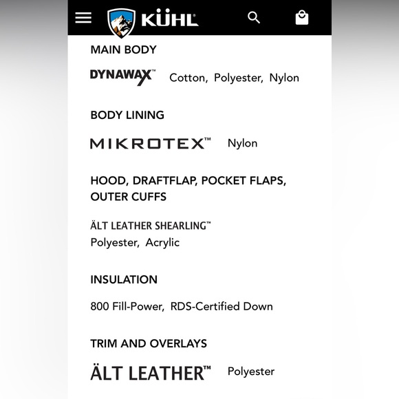 KUHL ARKTIK™ DOWN PARKA - Picture 9 of 16